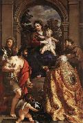 Pietro da Cortona Madonna and Saints oil painting reproduction